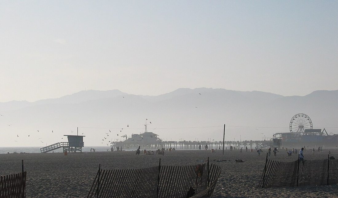 Santa Monica Beach & the Pier